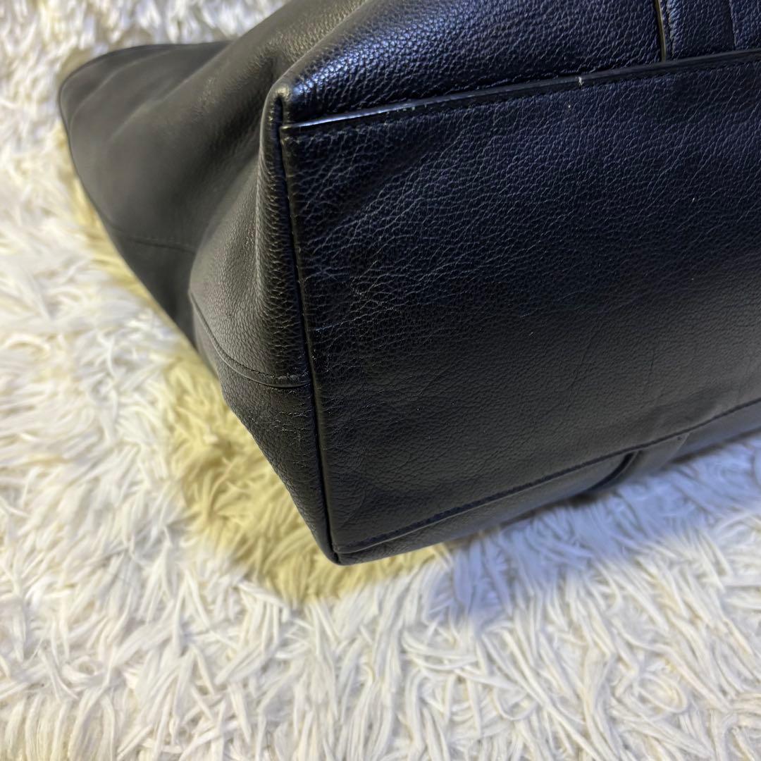 極美品✨　COACH　メトロポリタン　トートバック　2way　ブラック　レザー