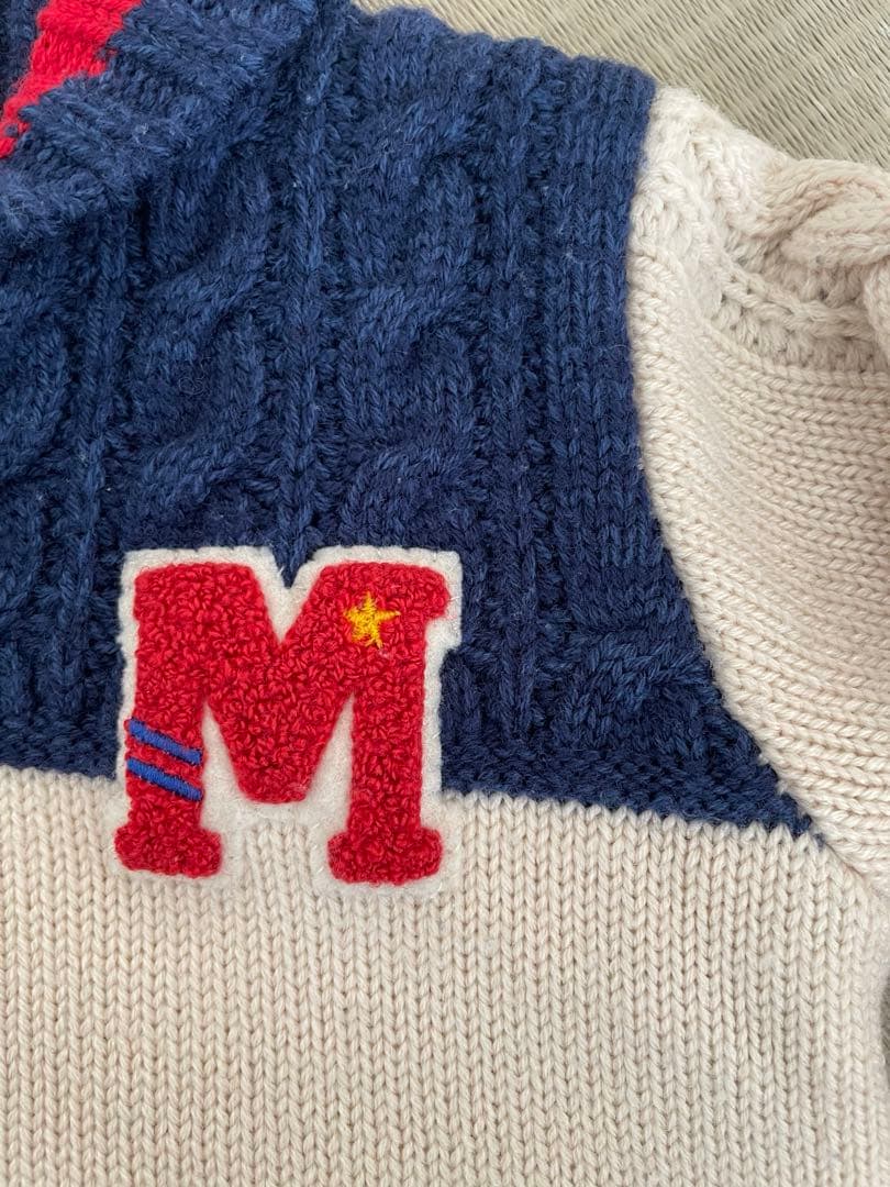 ミキハウス　ニットジャンパー　80