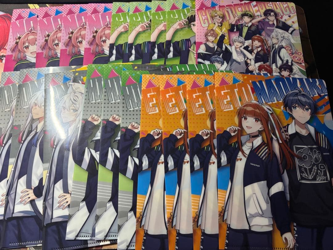 ほぼクリアファイルセット売り。他