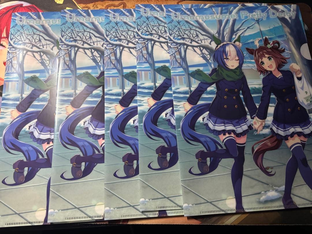 ほぼクリアファイルセット売り。他