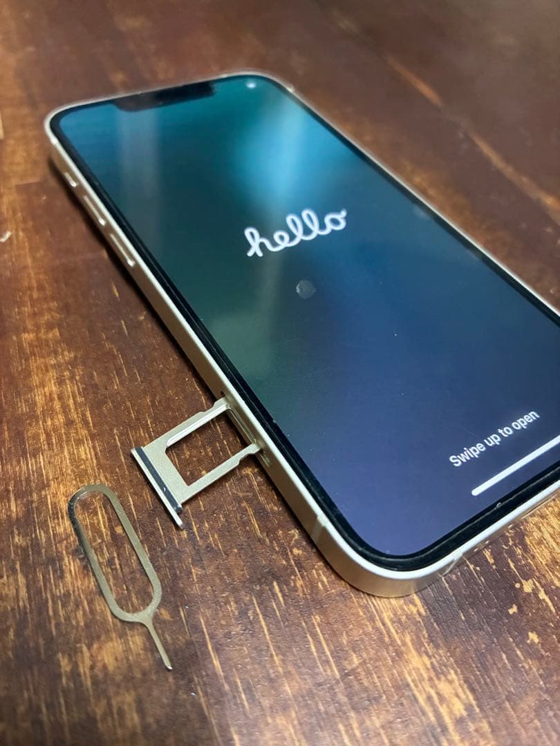 Apple iPhone 13 mini レザーケース付き