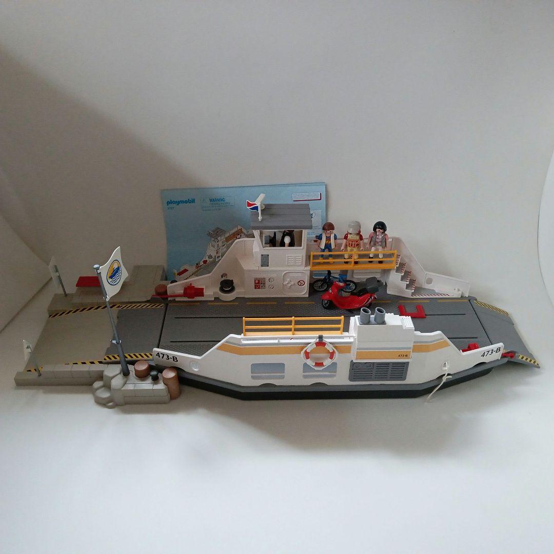 プレイモービル　カーフェリーセット