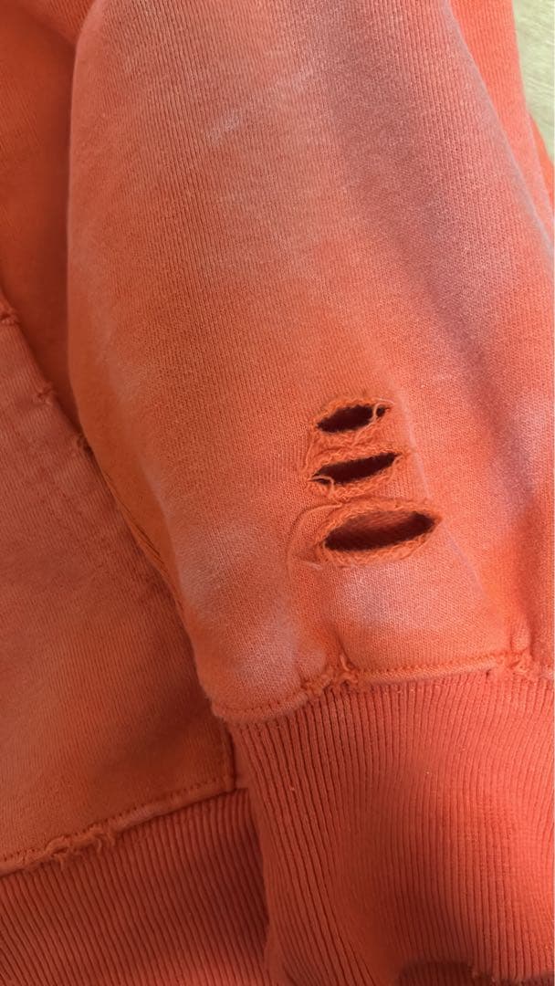 SAINT セントマイケル 25AW ベルベルジン パーカー オレンジ L