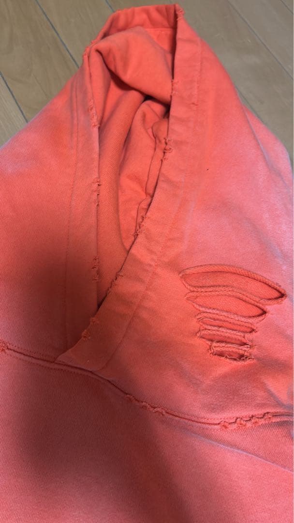 SAINT セントマイケル 25AW ベルベルジン パーカー オレンジ L