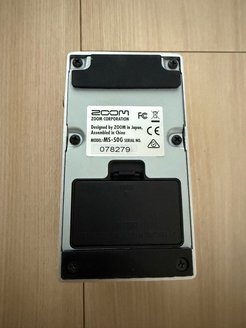 ZOOM MS-50G ギターエフェクター　マルチストンプ
