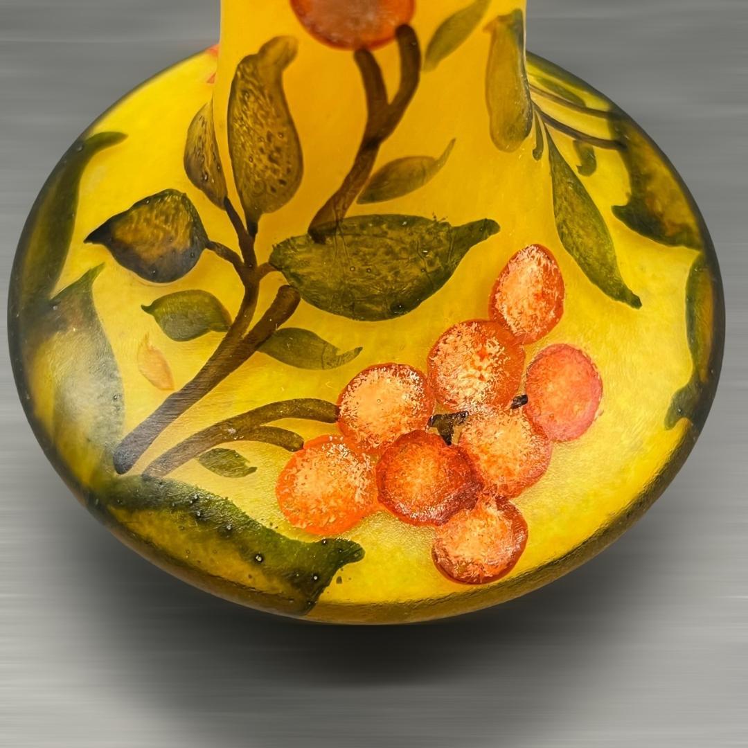 【証明書】ドームナンシー　かわいいサイズ　花器　花瓶　高さ12cm