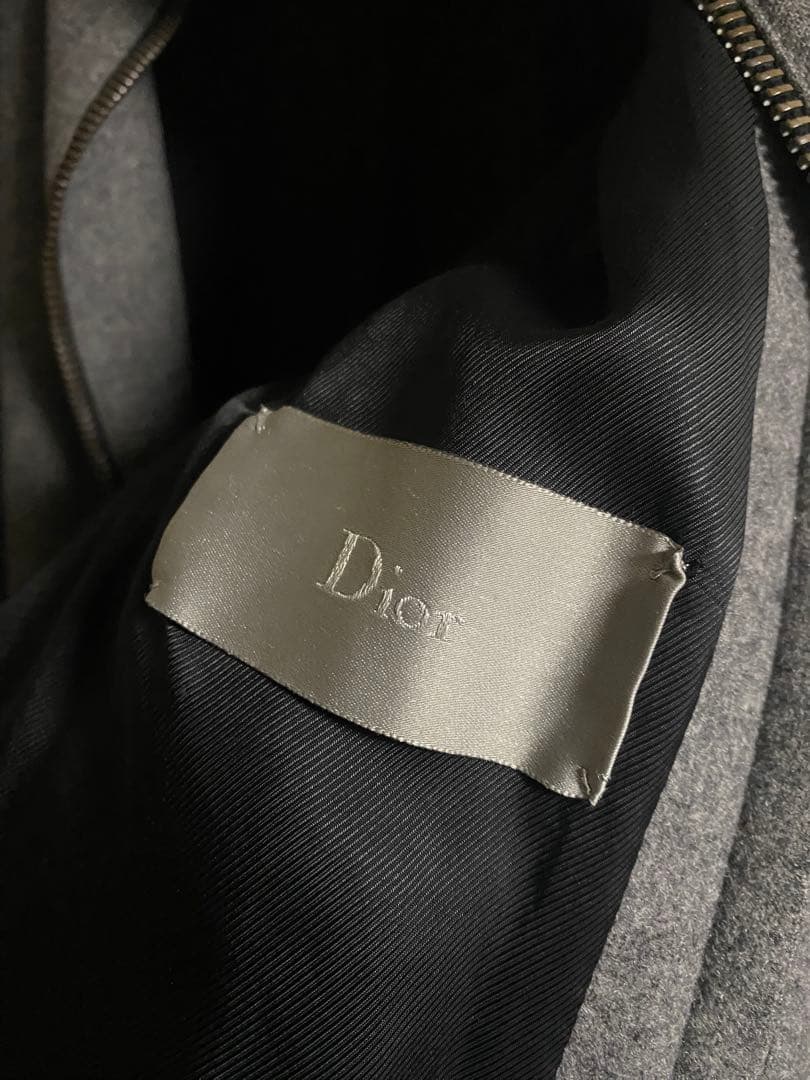 04aw dior homme レザーブルゾン スタジャン ディオールオム