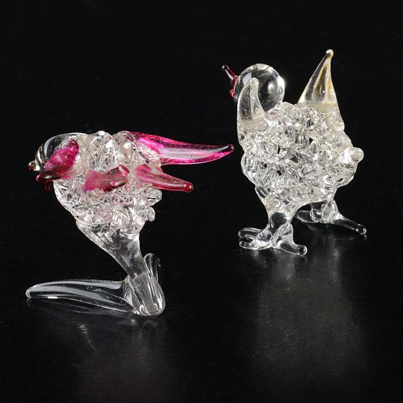 Baccarat　バカラ　クリスタルガラス　小物入　ガラス置物　4点　N6358