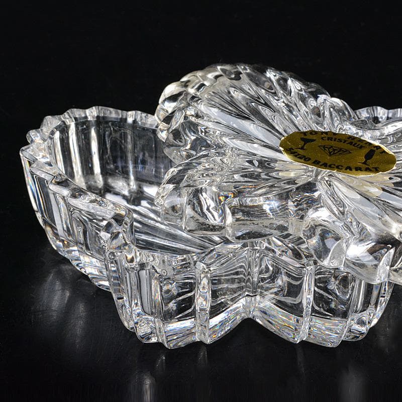 Baccarat　バカラ　クリスタルガラス　小物入　ガラス置物　4点　N6358