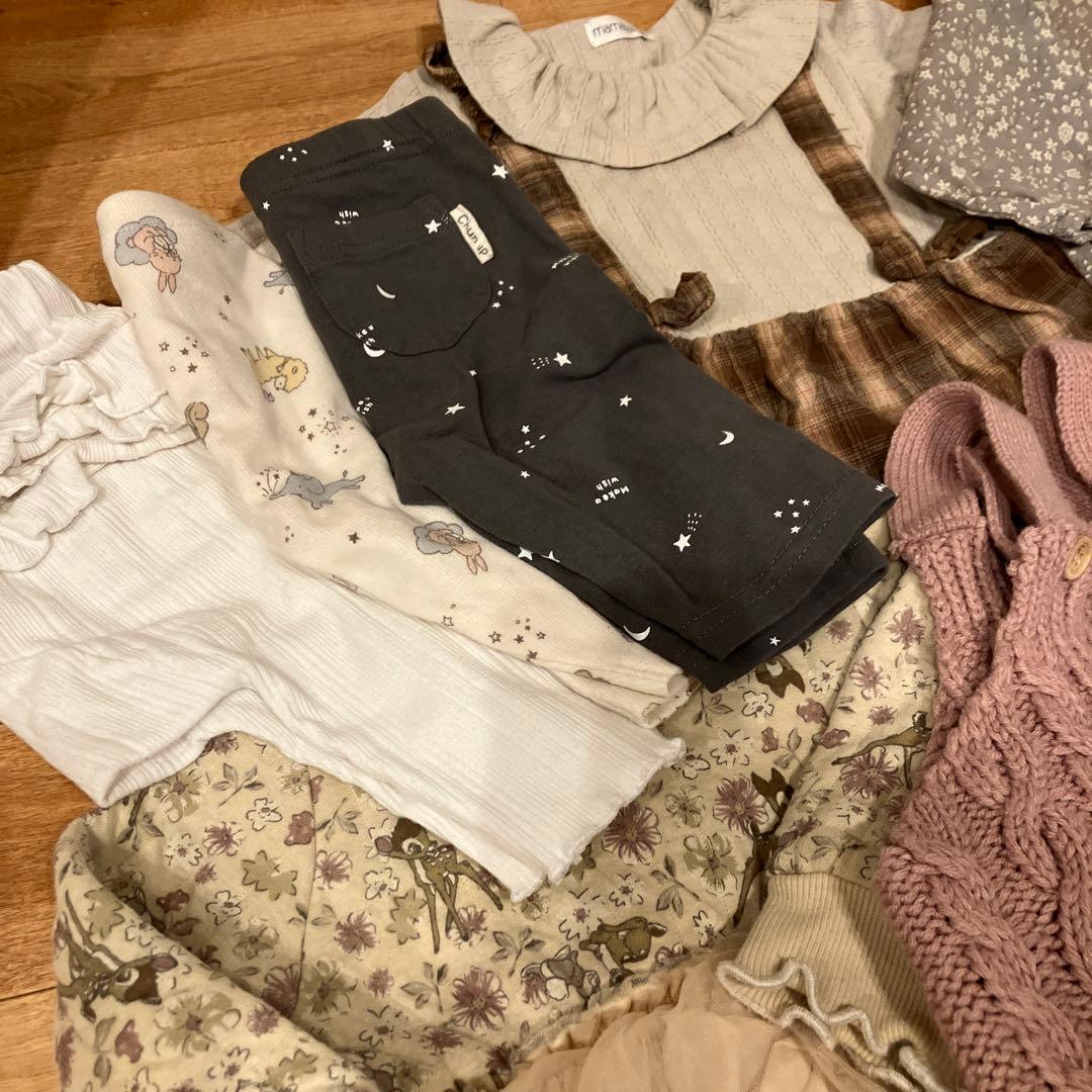 70-80 女の子　秋冬 まとめうり