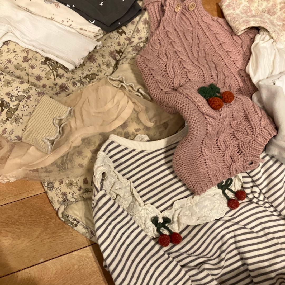 70-80 女の子　秋冬 まとめうり