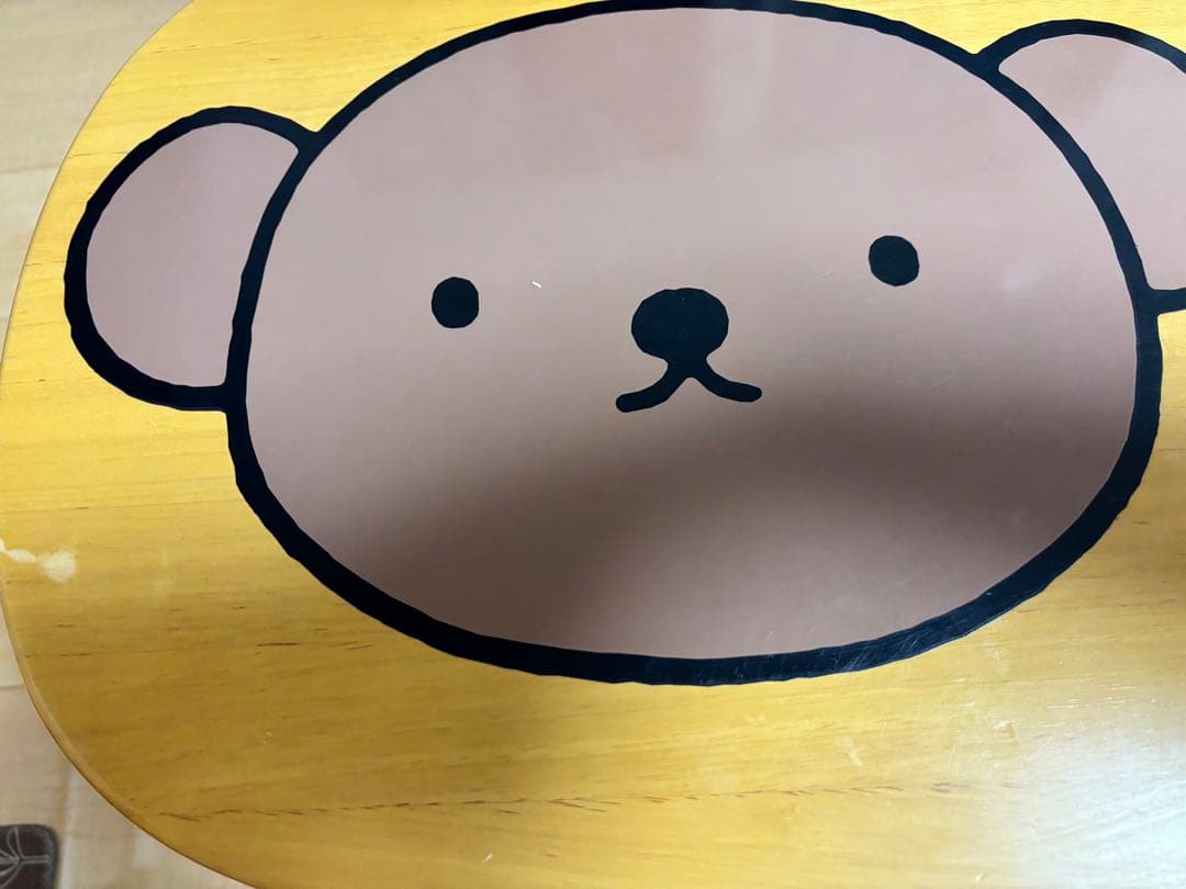 スタディオクリップ ミッフィーキッズテーブル スツール 3点セット