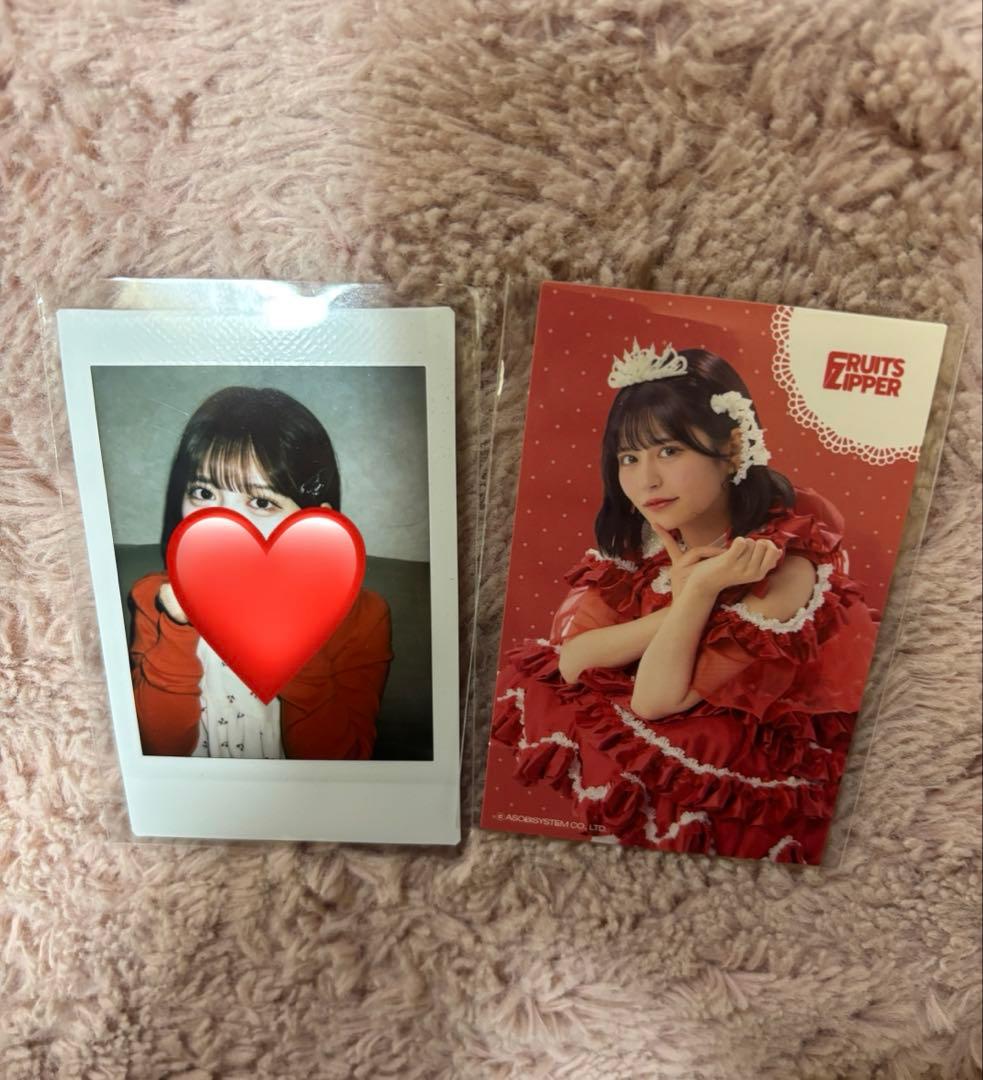 ぽ*ん様 FRUITS ZIPPE月足天音 すきくじ 3周年 ランダムチェキ A