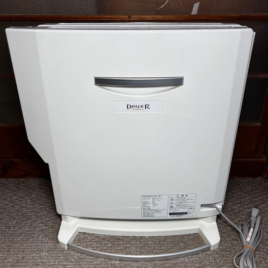 美品 TOYOTOMI 電気パネルヒーター EPH-123省エネ 遠赤外線