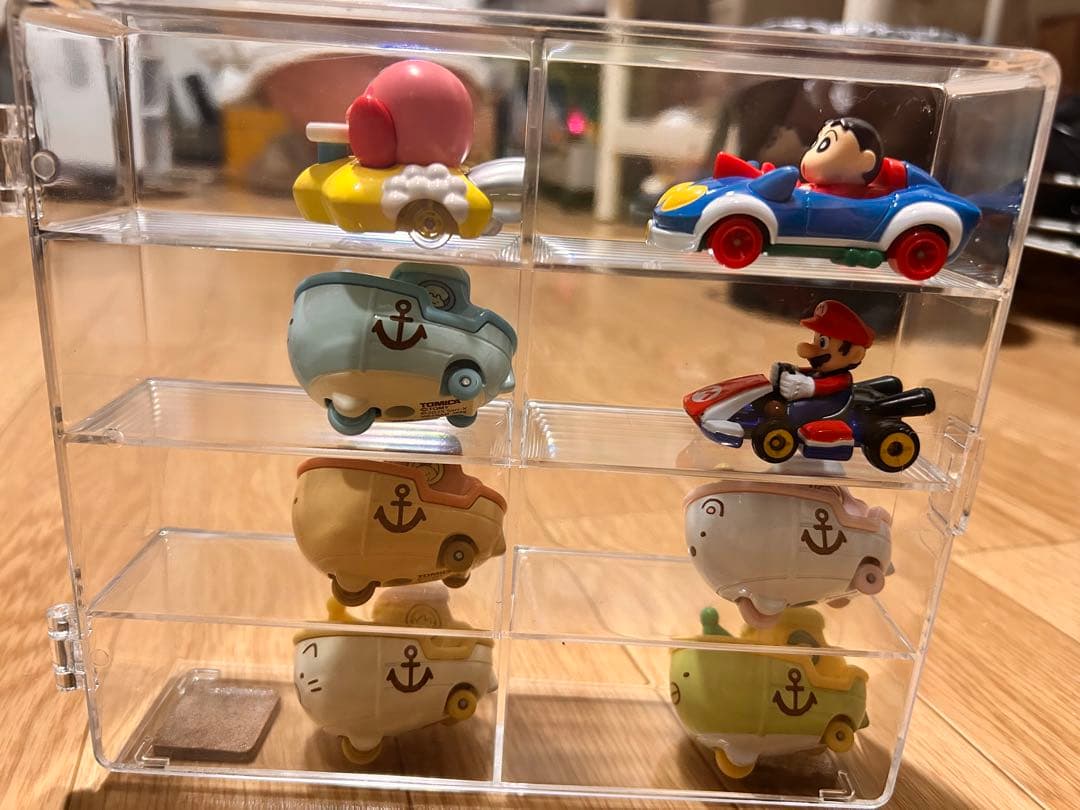 カービィ・しんちゃん・マリオ ミニカー6体セット