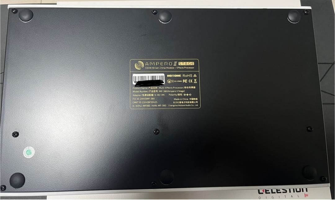 【美品】Hotone Ampero II Stage ギターマルチエフェクター