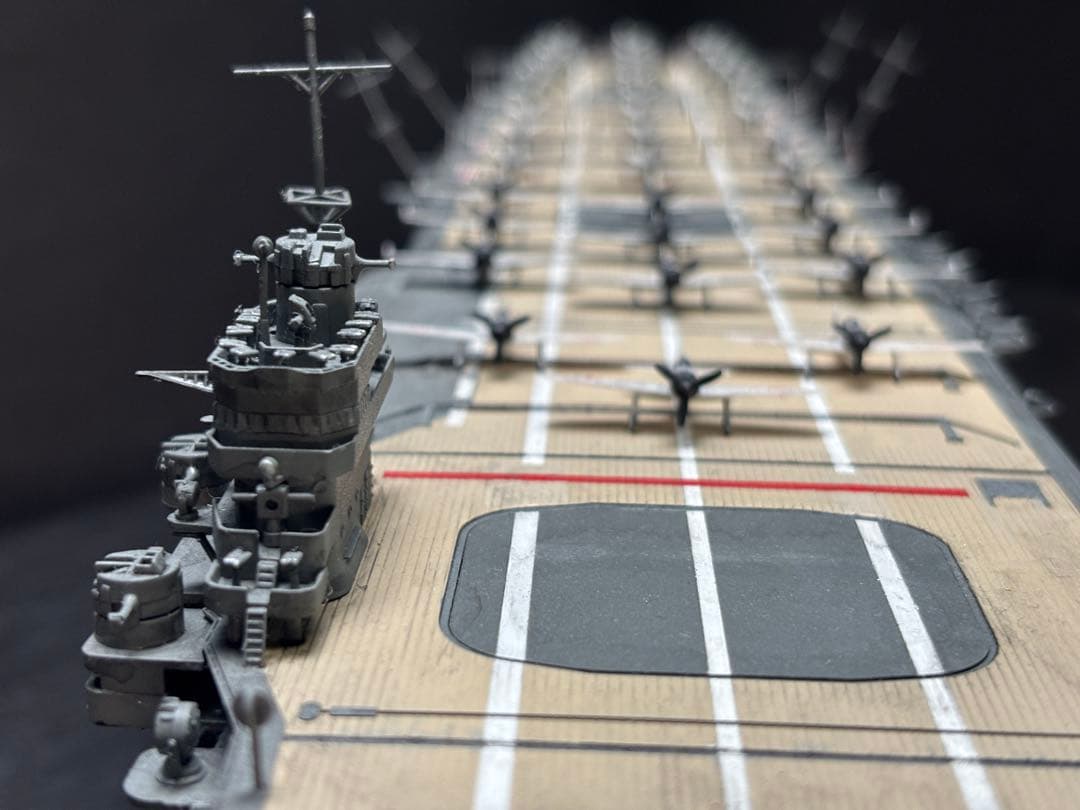 旧日本海軍航空母艦〝翔鶴〟（1/350）