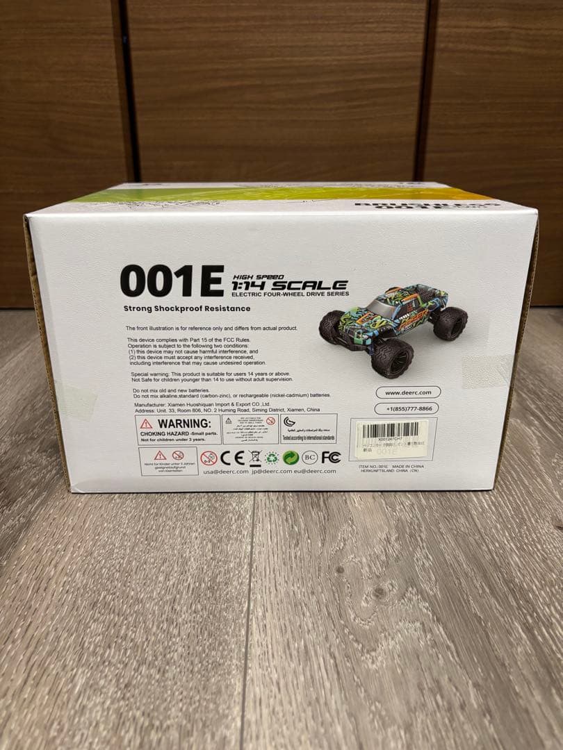 DEERC ブラシレス 001E 4WD ラジコンカー