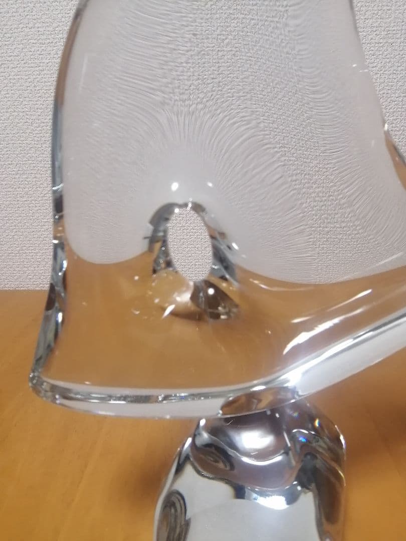 Daum Franceドームクリスタル　エンジェルフィッシュ　魚　アンティーク