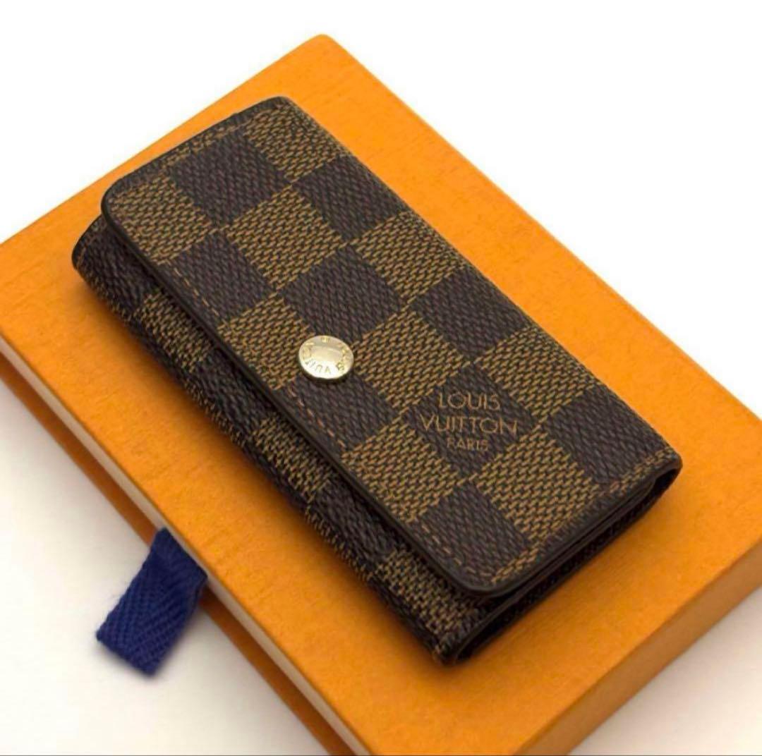 ⭐️ルイヴィトン⭐️新品同様レベル⭐️ダミエ⭐️ミュレティクレ⭐️4連キーケース⭐️
