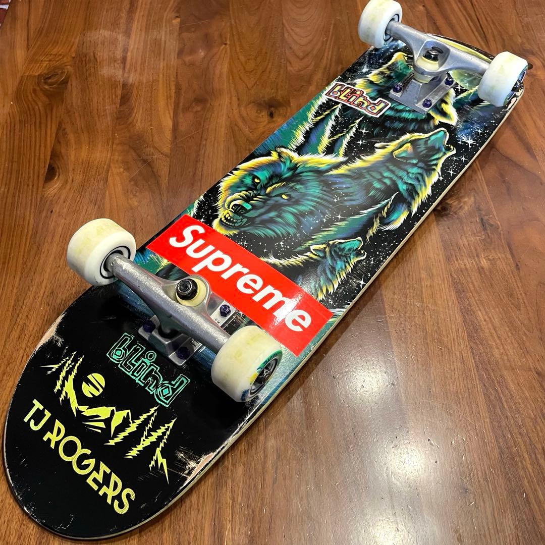 ブラインド　スケボー　スケートボード　コンプリート　サンダー　8インチ 美品