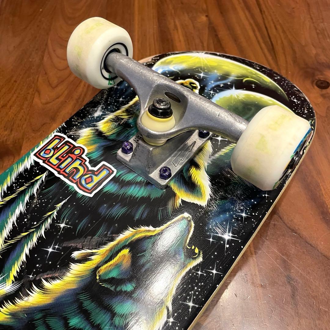 ブラインド　スケボー　スケートボード　コンプリート　サンダー　8インチ 美品