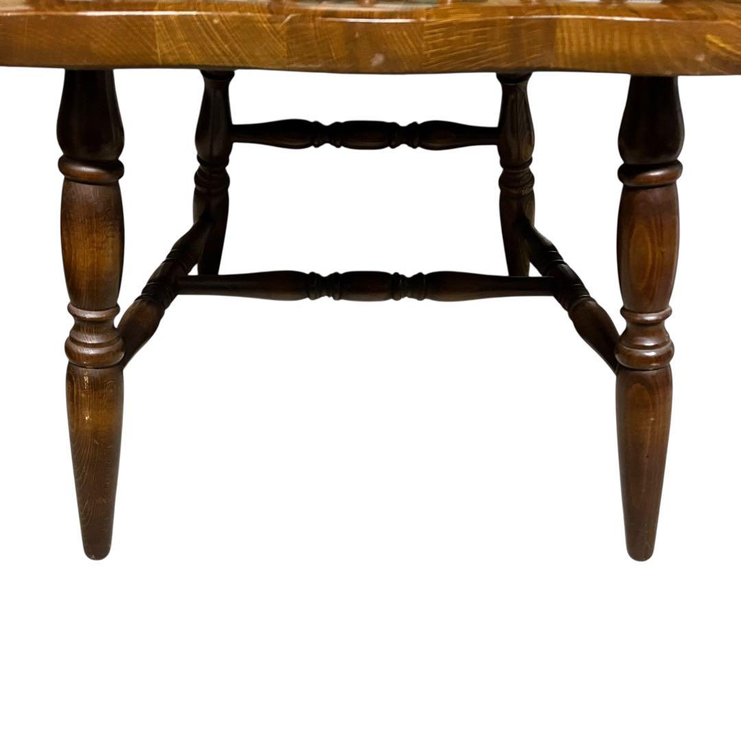 【送料無料】飛騨産業 キツツキ ウィンザーチェア アームチェア アンティーク ②