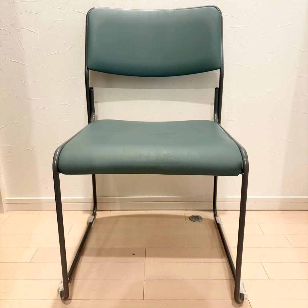 美品✨重ねて収納☆会議用スタッキングチェア3脚　内田洋行　MP-120