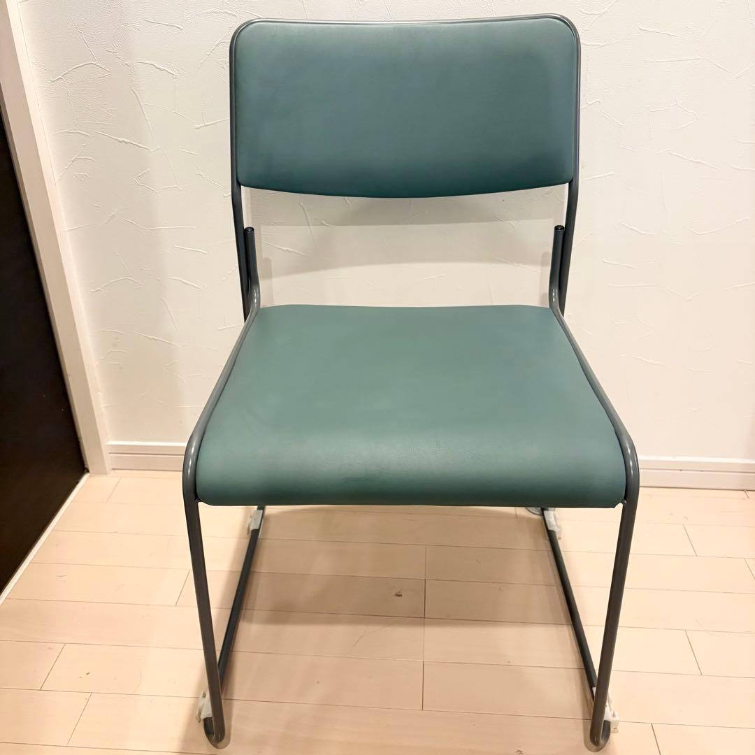 美品✨重ねて収納☆会議用スタッキングチェア3脚　内田洋行　MP-120