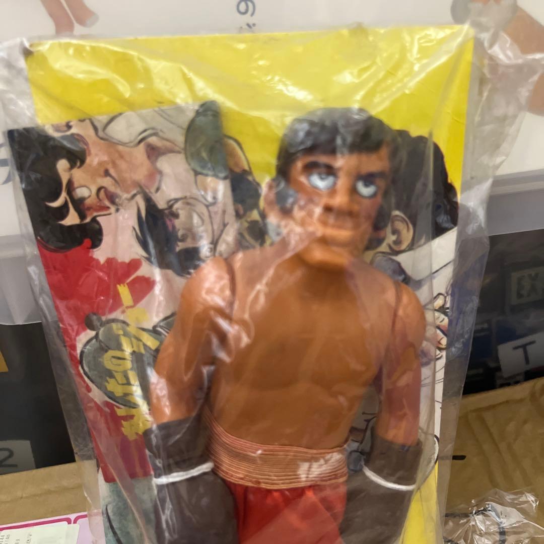 ⚠️レア　明日のジョー　力石徹　スタンダード　ソフビ　旧タカラ　当時物