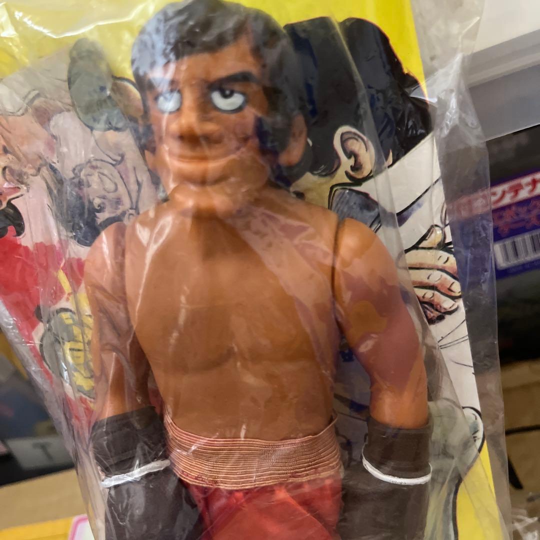 ⚠️レア　明日のジョー　力石徹　スタンダード　ソフビ　旧タカラ　当時物