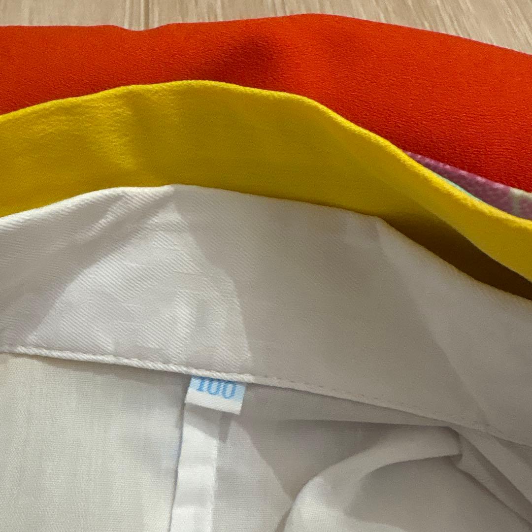 七五三衣装とウサギリボンスリッポンセット