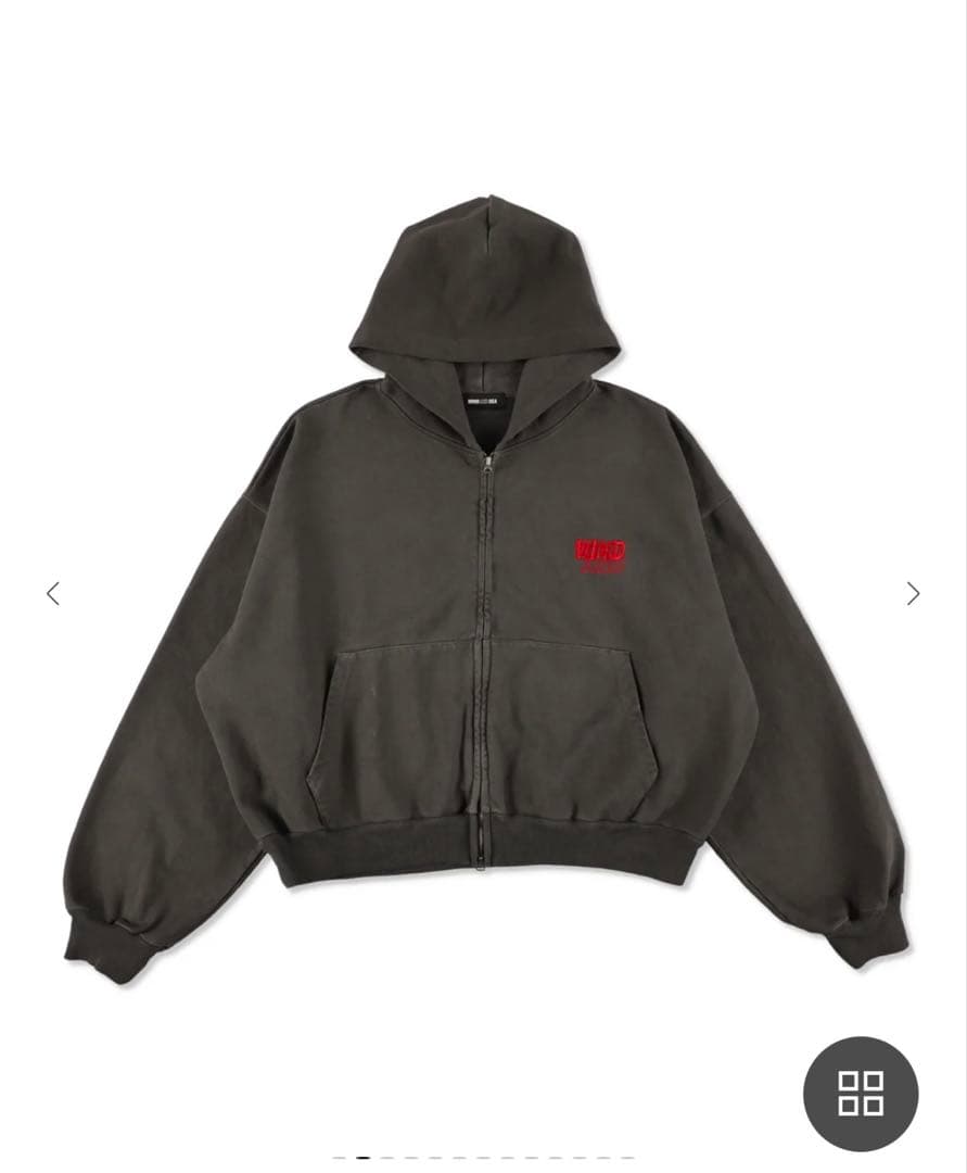 トップス WINDANDSEA Bandana Zip Up Sweatshirt