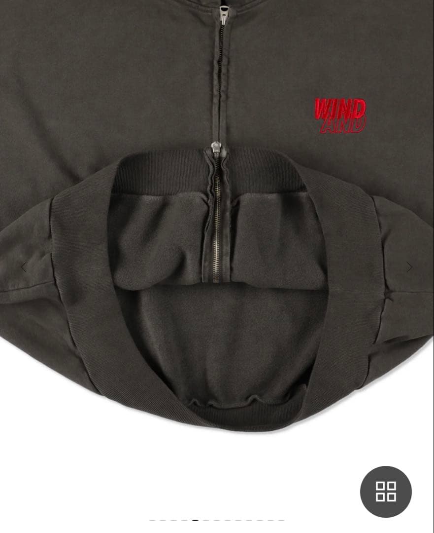 トップス WINDANDSEA Bandana Zip Up Sweatshirt