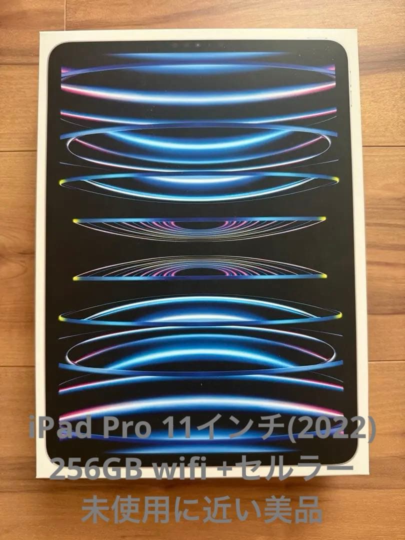 iPadPro11インチ第4世代256GBセルラー　SIMフリー