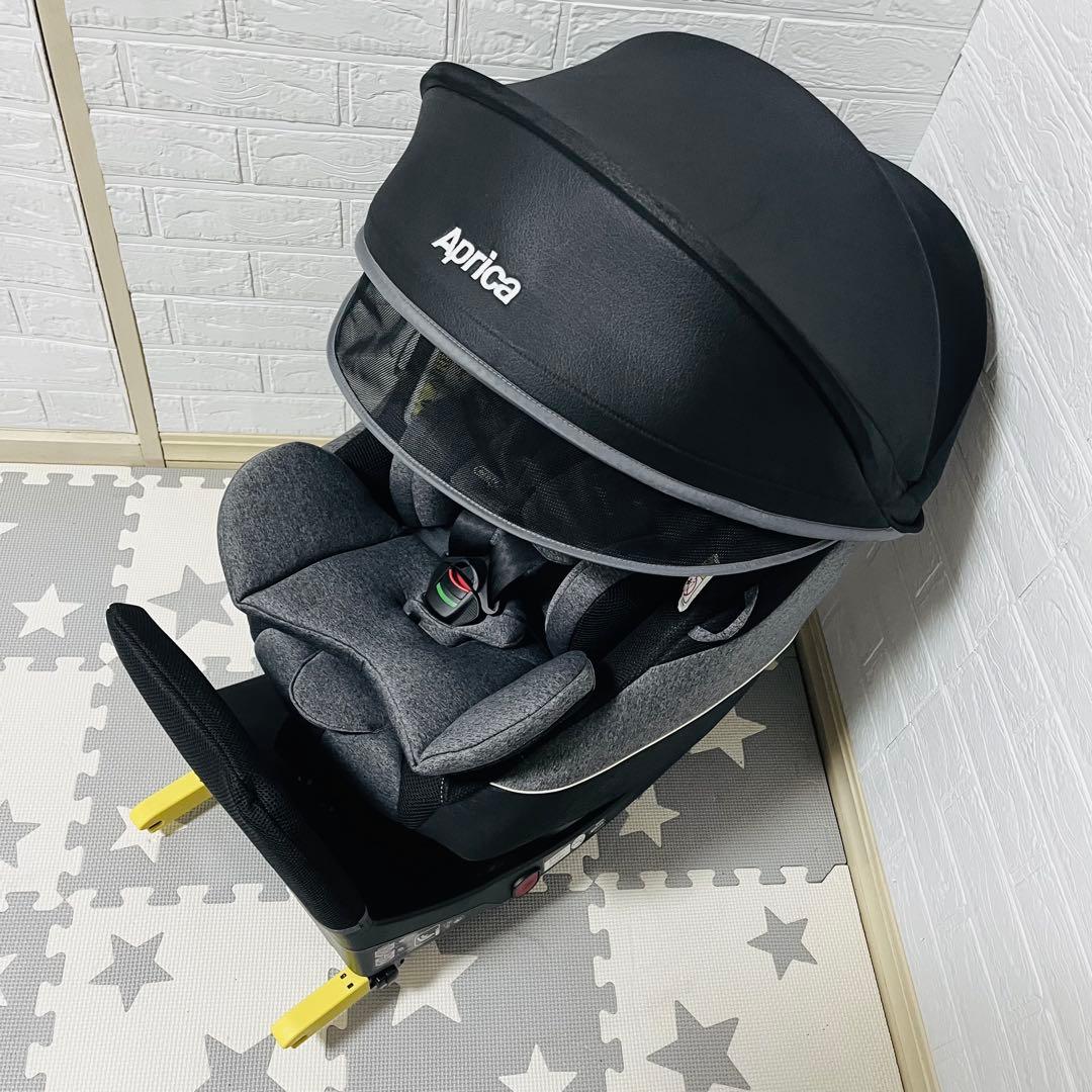 【☆極美品☆】アップリカ☆チャイルドシート☆クルリラisofixプラス☆回転式☆