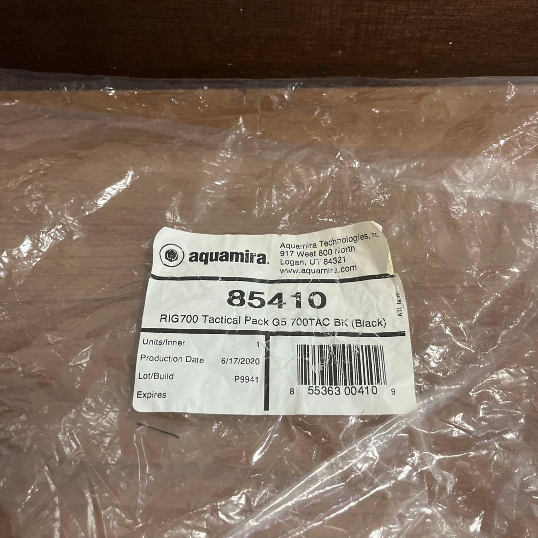 新品　未使用品　米軍　aquamira RIG−700 ハイドレーション