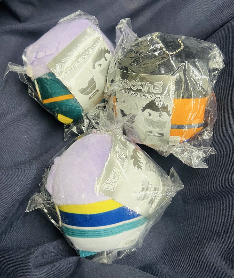 ドラゴンボール ふわコロりん3 孫悟天 トランクス ゴテンクス セット