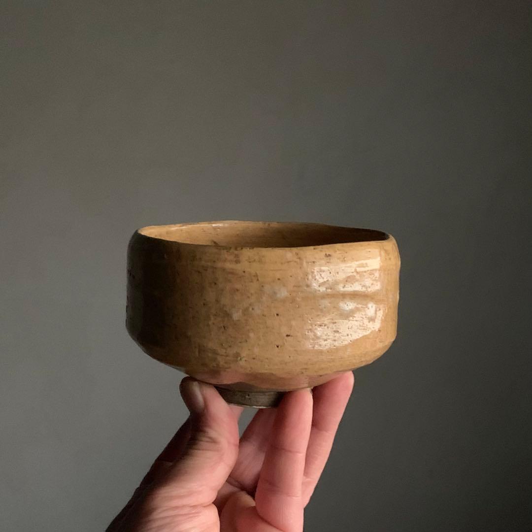 赤膚焼 茶碗 赤膚山銘 茶道具 古道具 アンティーク
