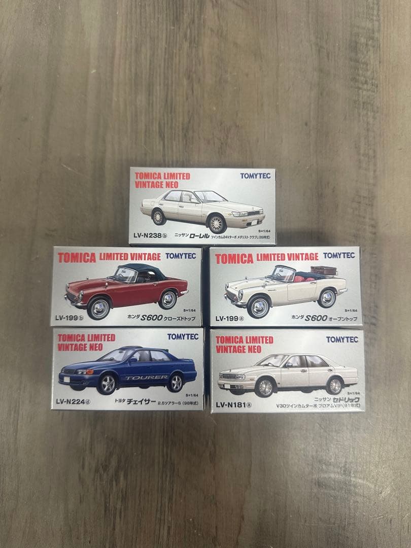 ド*ム様 新品未使用！トミカリミテッドヴィンテージ 5台セット