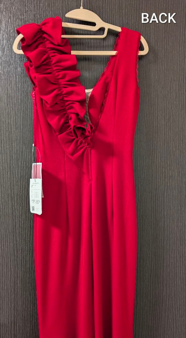 【Rio】レッドドレスと青ロングドレスセット