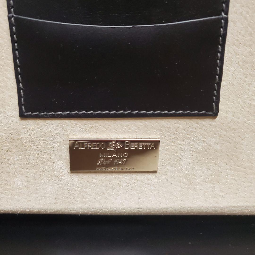 アルフレッドベレッタ レザー アタッシュケース 羊皮 革