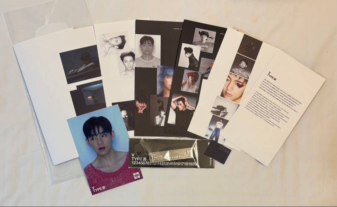 V TYPE 非 : ON-SITE 特典 テヒョン テテ