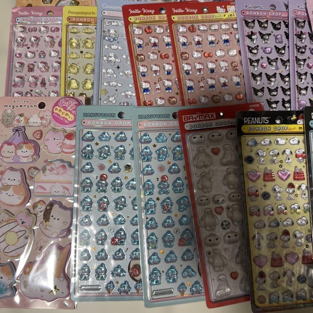 50枚セット　ボンボンドロップシール　まとめ売り