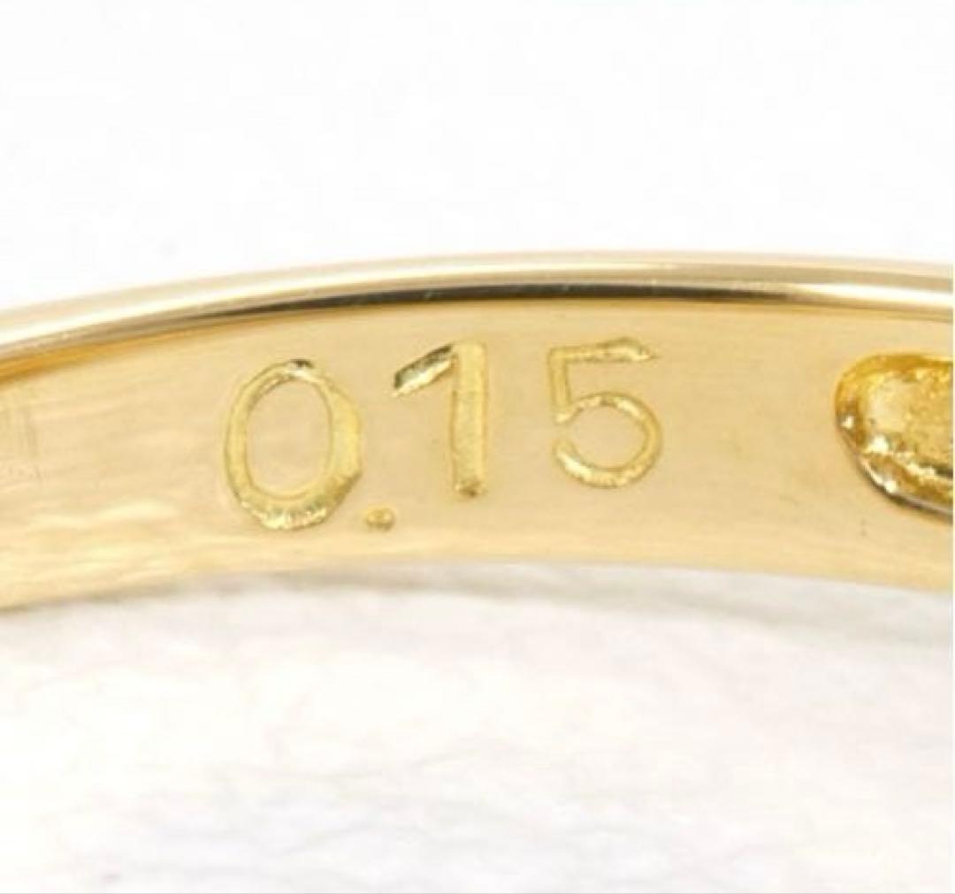 K18 ダイヤモンドリング　未使用品