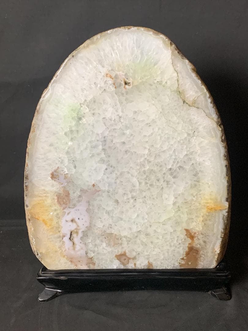 メノウ ジオード 晶洞 瑪瑙 アゲート 水晶 原石 鑑賞石 17kg 882