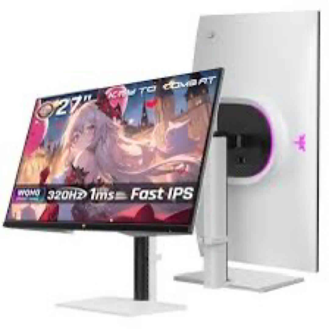 KTC H27E6 27インチ WQHD 320Hz Fast IPSモニター