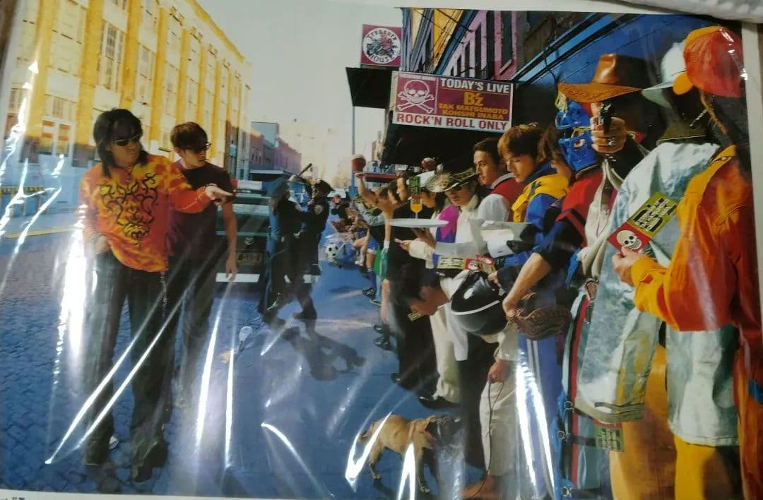 B'z　TREASURE　ポスター 2枚 　FYOP　サイン　Blu-ray