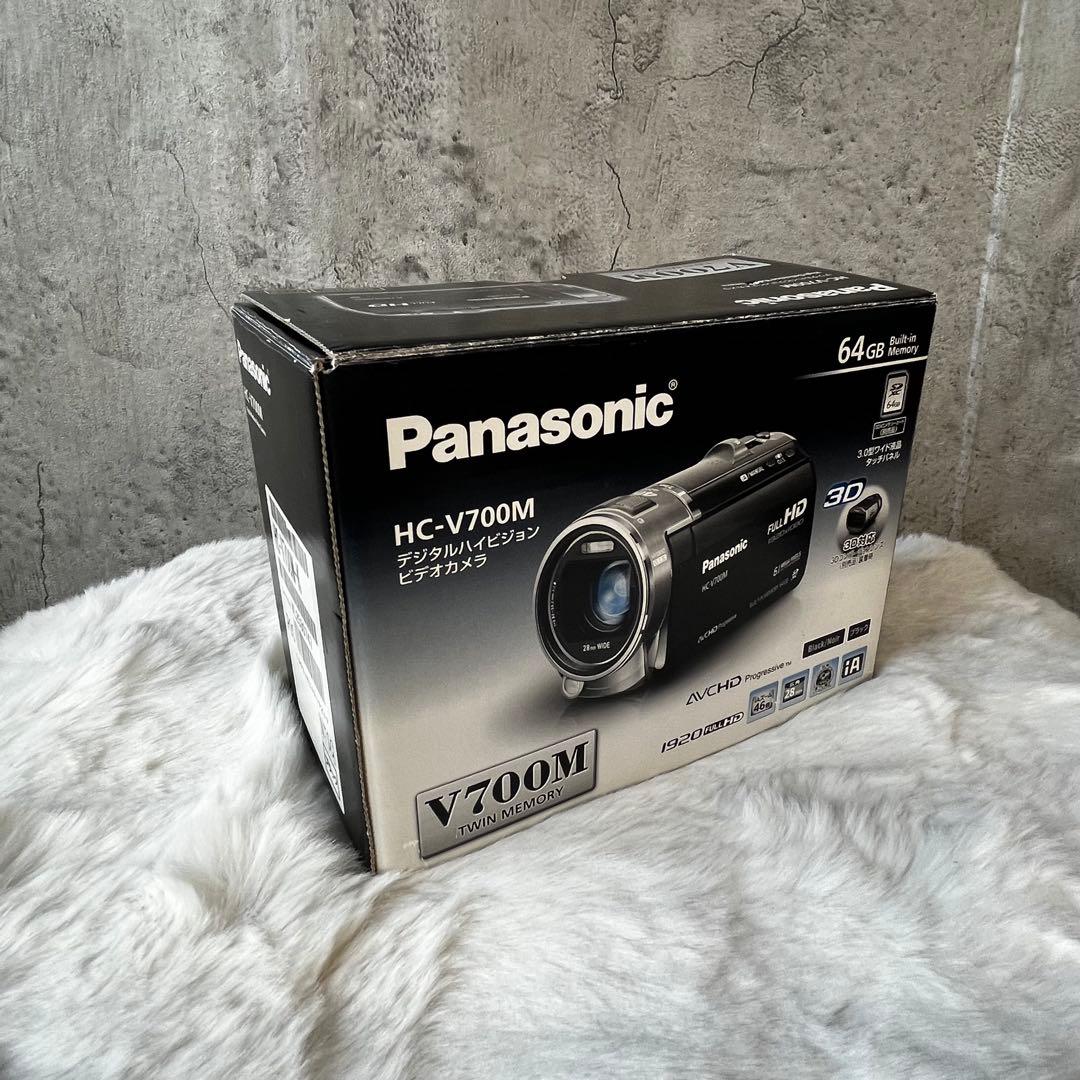 Panasonic HC-V700M ビデオカメラ フルHD 箱付