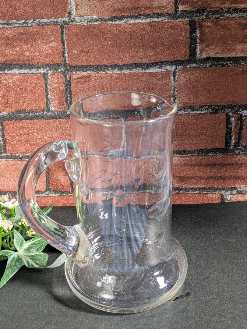 イギリス アンティーク ガラス製 ウォーターピッチャー ジャグ